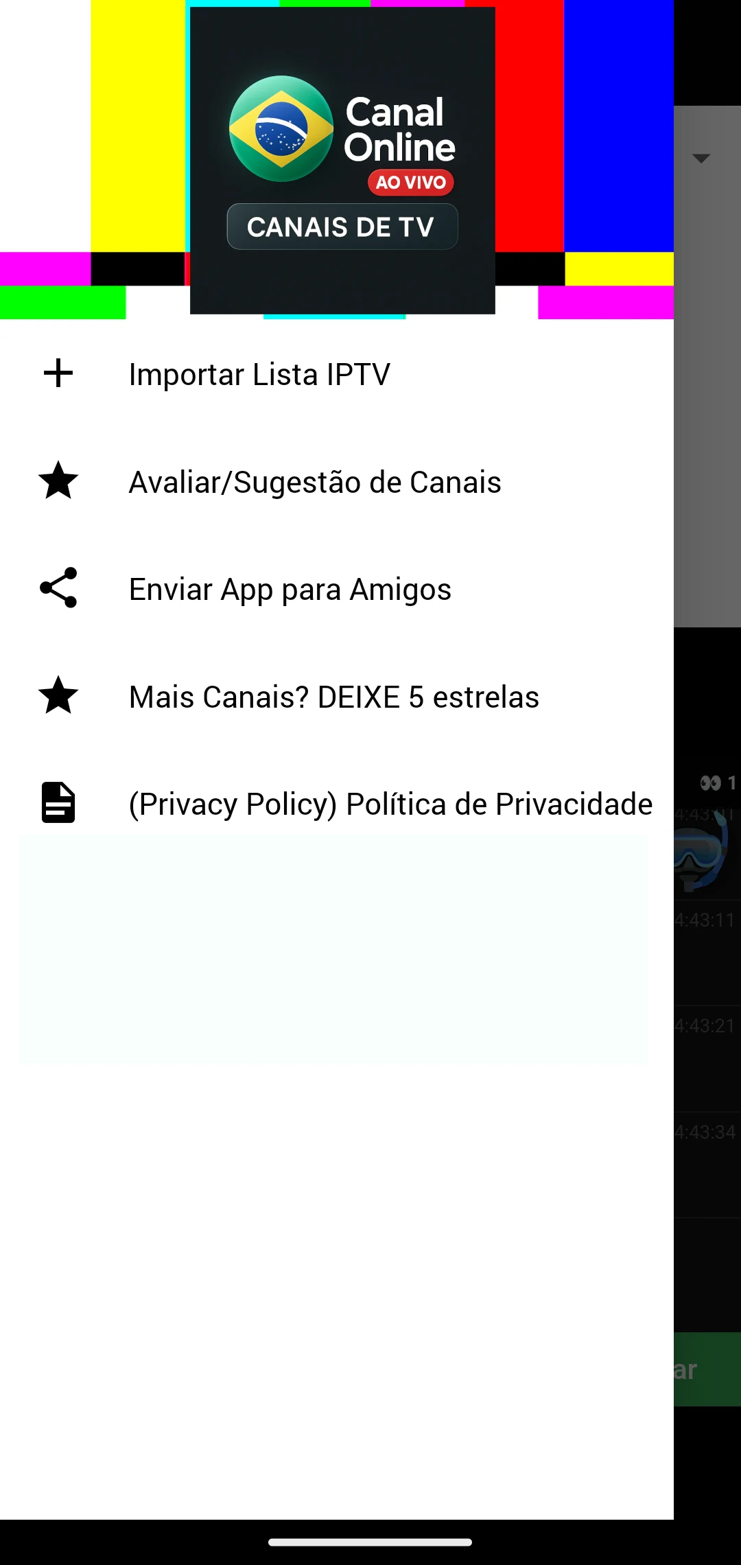 CanalOnline - TV ao vivo screenshot